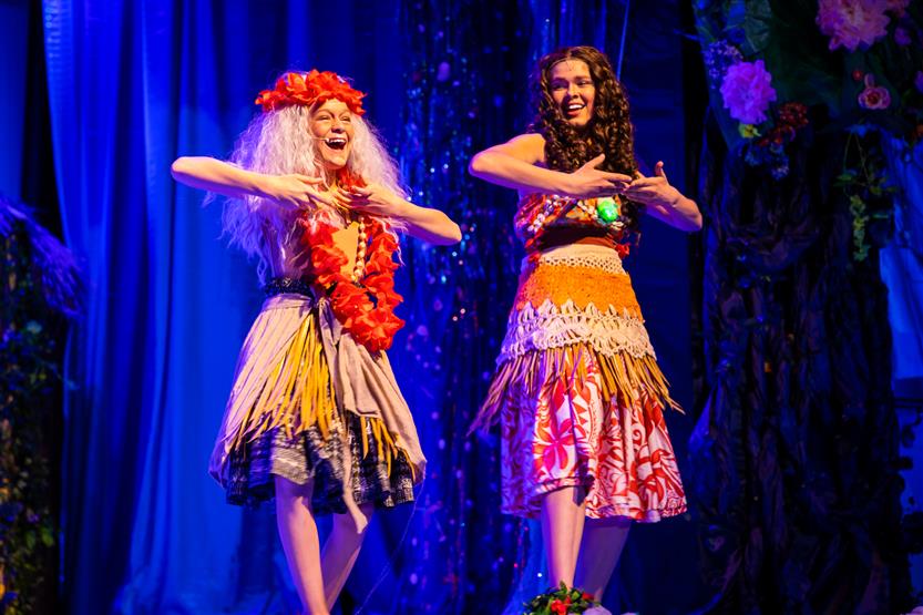 Students perform Moana, Jr.